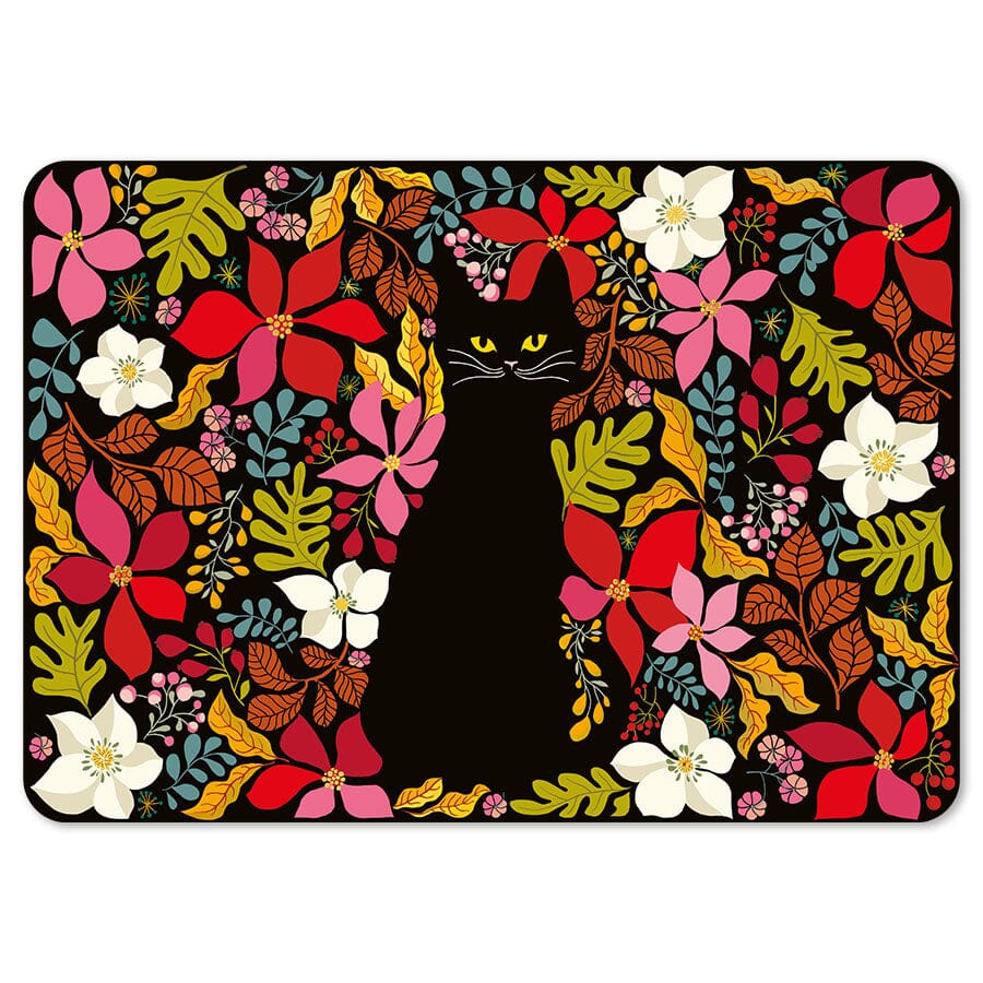 Le Chat Noir - Set de table dorure Cartes d'Art